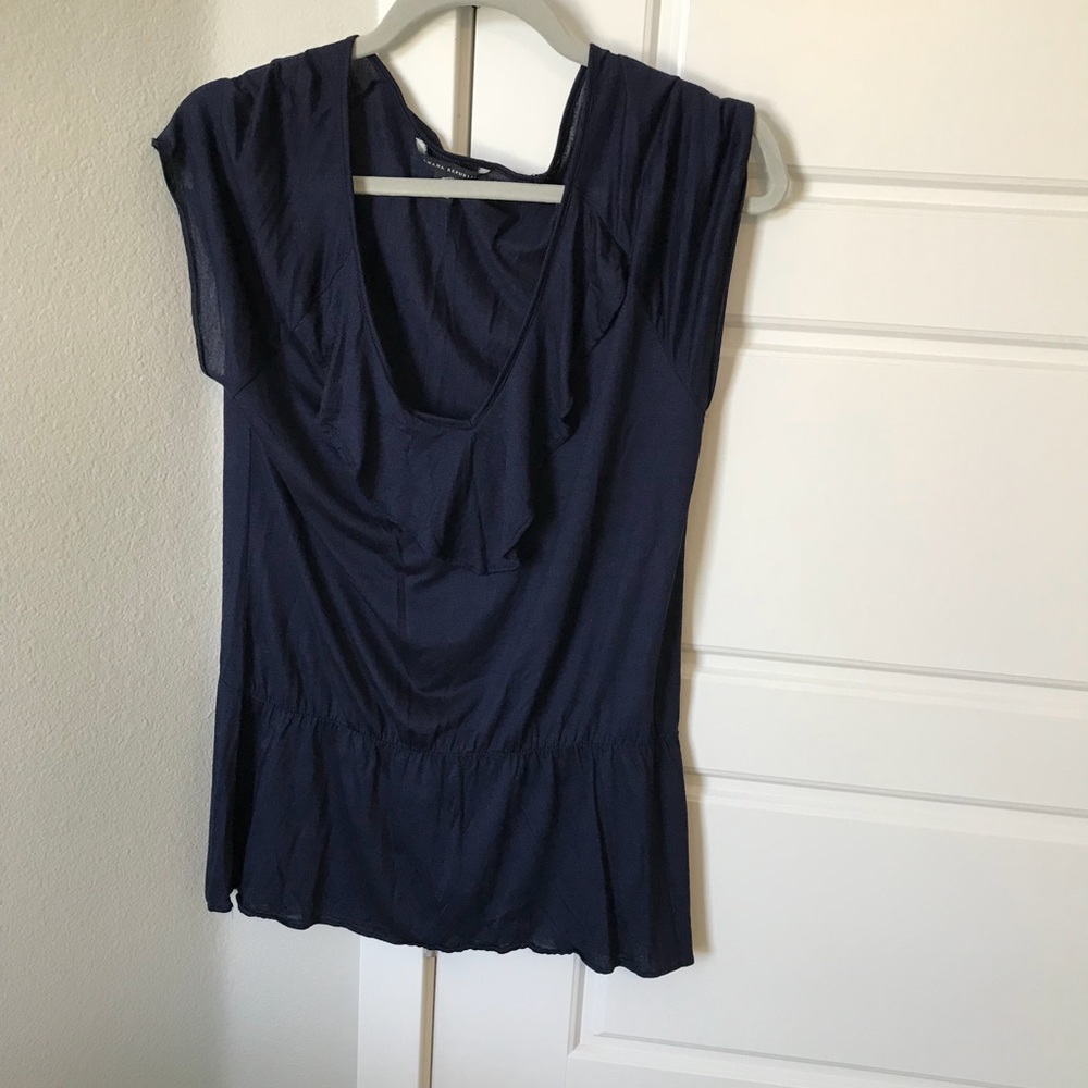 Banana Republic Blue blouse Size large